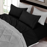 Embroidered Microfiber Bed Sheets Set