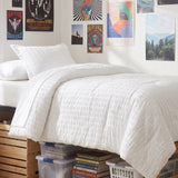 CozyLux Seersucker Bed in a Bag 5/7 Pieces All-Season Soft Comforter Sets