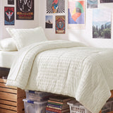 CozyLux Seersucker Bed in a Bag 5/7 Pieces All-Season Soft Comforter Sets