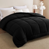 CozyLux Comforters Duvet Insert, All Season Quilted Bed Comforter, Box Stitched Down Alternative Duvet with 8 Corner Tabs, Gifts for Women Men