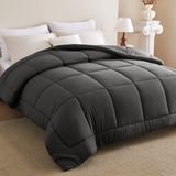 CozyLux Comforters Duvet Insert, All Season Quilted Bed Comforter, Box Stitched Down Alternative Duvet with 8 Corner Tabs, Gifts for Women Men