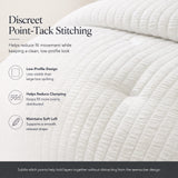 CozyLux Seersucker Bed in a Bag 5/7 Pieces All-Season Soft Comforter Sets