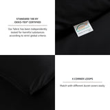 CozyLux Comforter Set 2/3 Pieces Solid Breathable Quilted Style Bedding Sets, Luxury Fluffy Soft Microfiber Down Alternative Comforter for All Seasons
