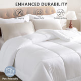CozyLux Comforters Duvet Insert, All Season Quilted Bed Comforter, Box Stitched Down Alternative Duvet with 8 Corner Tabs, Gifts for Women Men