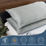 100% Organic Bamboo Pillowcase Set of 2