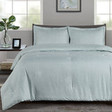 Cationic Dyeing Comforter Set with Pillow Shams
