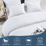 Washed Microfiber Duvet Cover Set