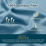 100% Organic Bamboo Duvet Cover Set