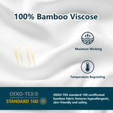 100% Organic Bamboo Bed Sheets Set