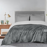 Sherpa Fleece Reversible Blanket