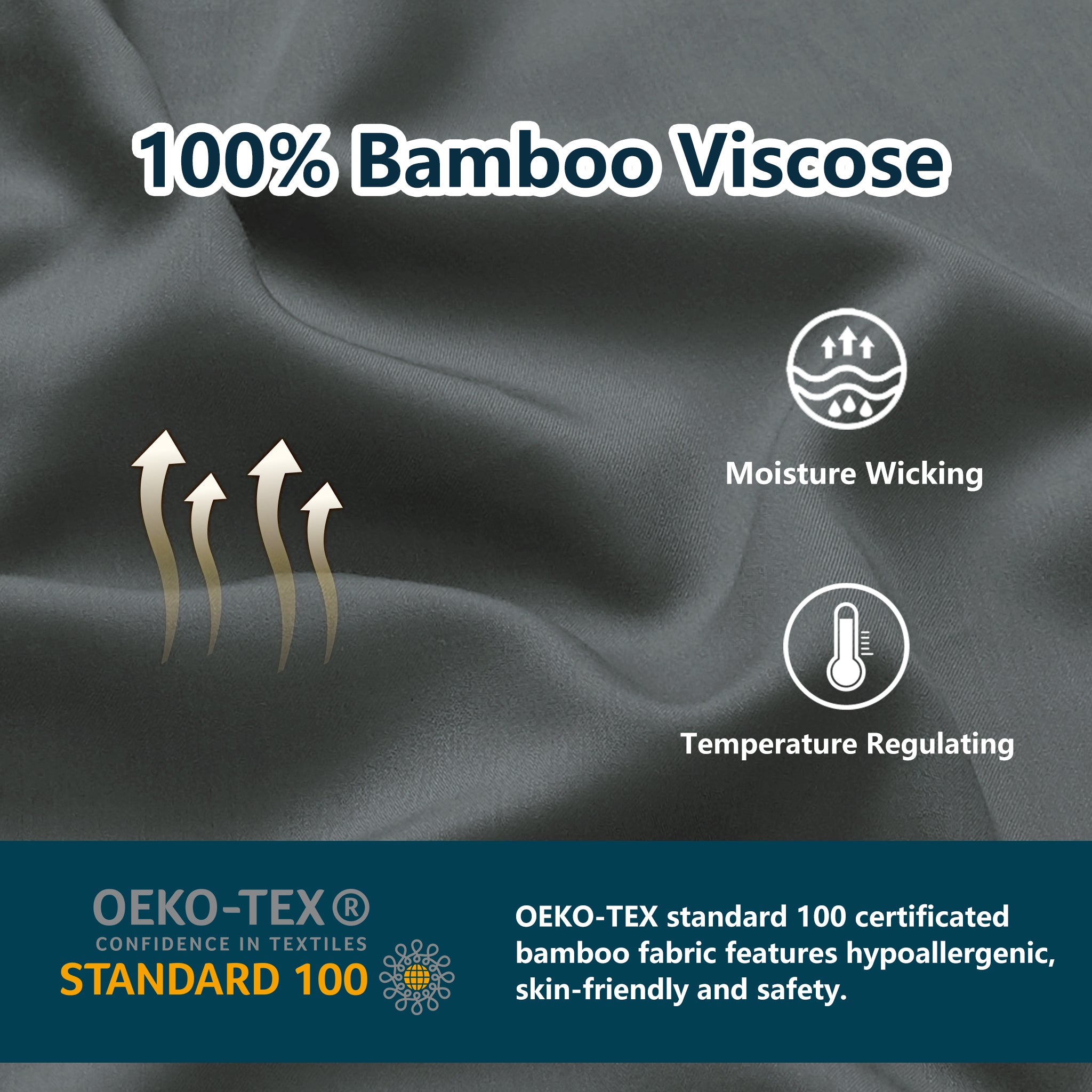 CozyLux Bamboo Sheets Twin Size, Organic Bamboo Viscose, Oeko-TEX Certified  Luxuriously Soft & Cooli…See more CozyLux Bamboo Sheets Twin Size, Organic