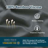 100% Organic Bamboo Bed Sheets Set