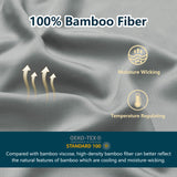 100% Organic Bamboo Duvet Cover Set