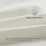 Washed Cotton Duvet Cover Set