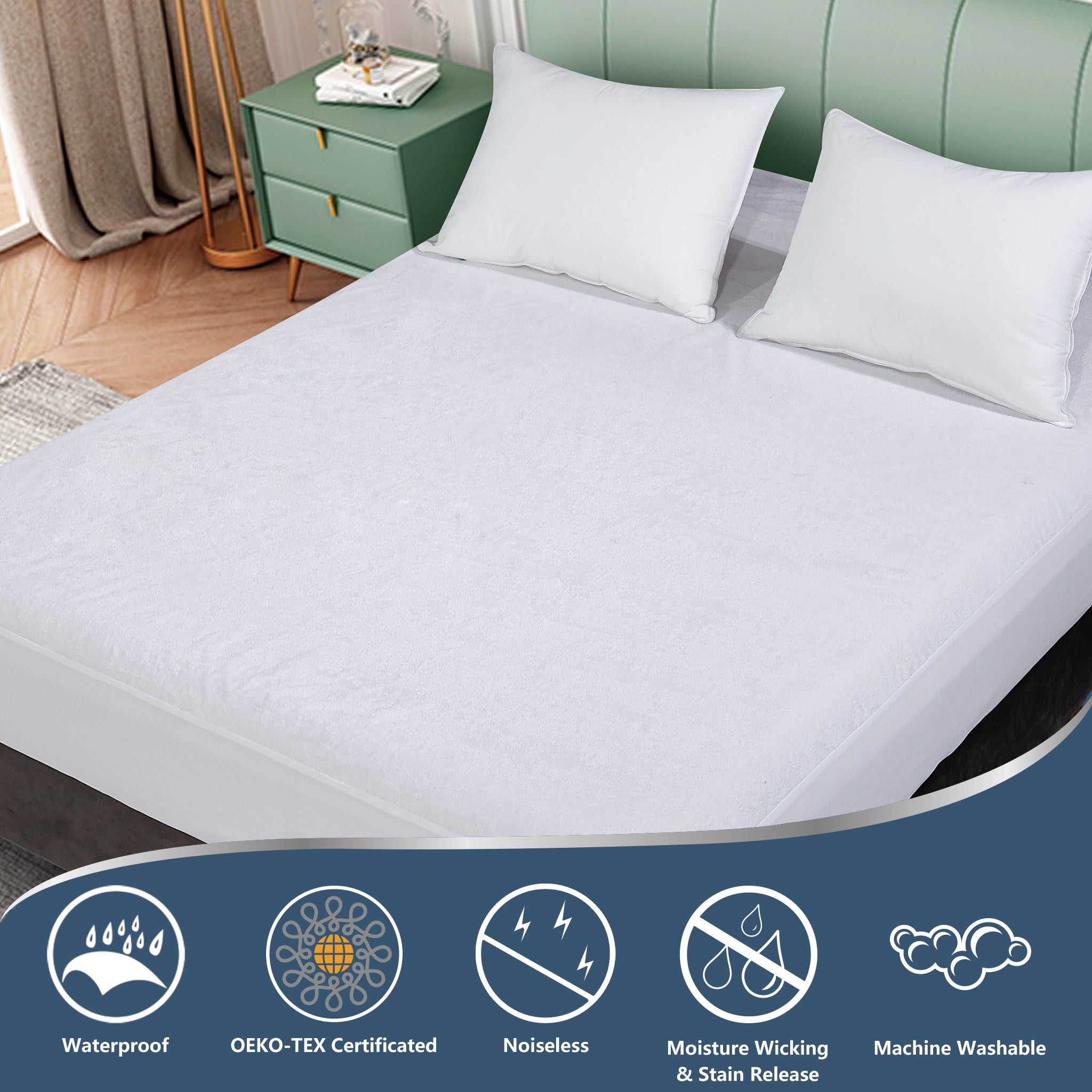 Waterproof Mattress Protector, Full