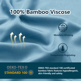 100% Organic Bamboo Bed Sheets Set