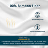 100% Organic Bamboo Duvet Cover Set