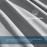 Washed Cotton Duvet Cover Set