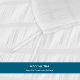 Seersucker Duvet Cover Set