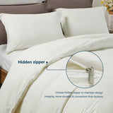 Washed Cotton Duvet Cover Set