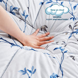 Orchid Floral Printed Comforter Set