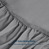 Embroidered Microfiber Bed Sheets Set
