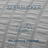 Seersucker Duvet Cover Set