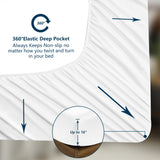 100% Organic Bamboo Bed Sheets Set