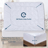 Cotton Mattress Pad with Deep Pocket