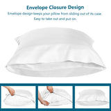 100% Organic Bamboo Pillowcase Set of 2