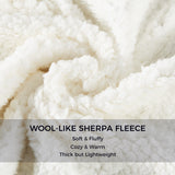 Sherpa Fleece Reversible Blanket