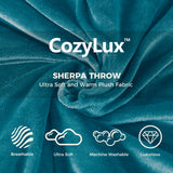 Sherpa Fleece Reversible Blanket