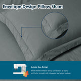 Washed Microfiber Duvet Cover Set