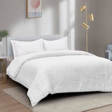 Seersucker Duvet Cover Set