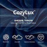 Sherpa Fleece Reversible Blanket
