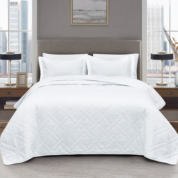 Classic Lightweight Soft Bedspread Quilt Set
