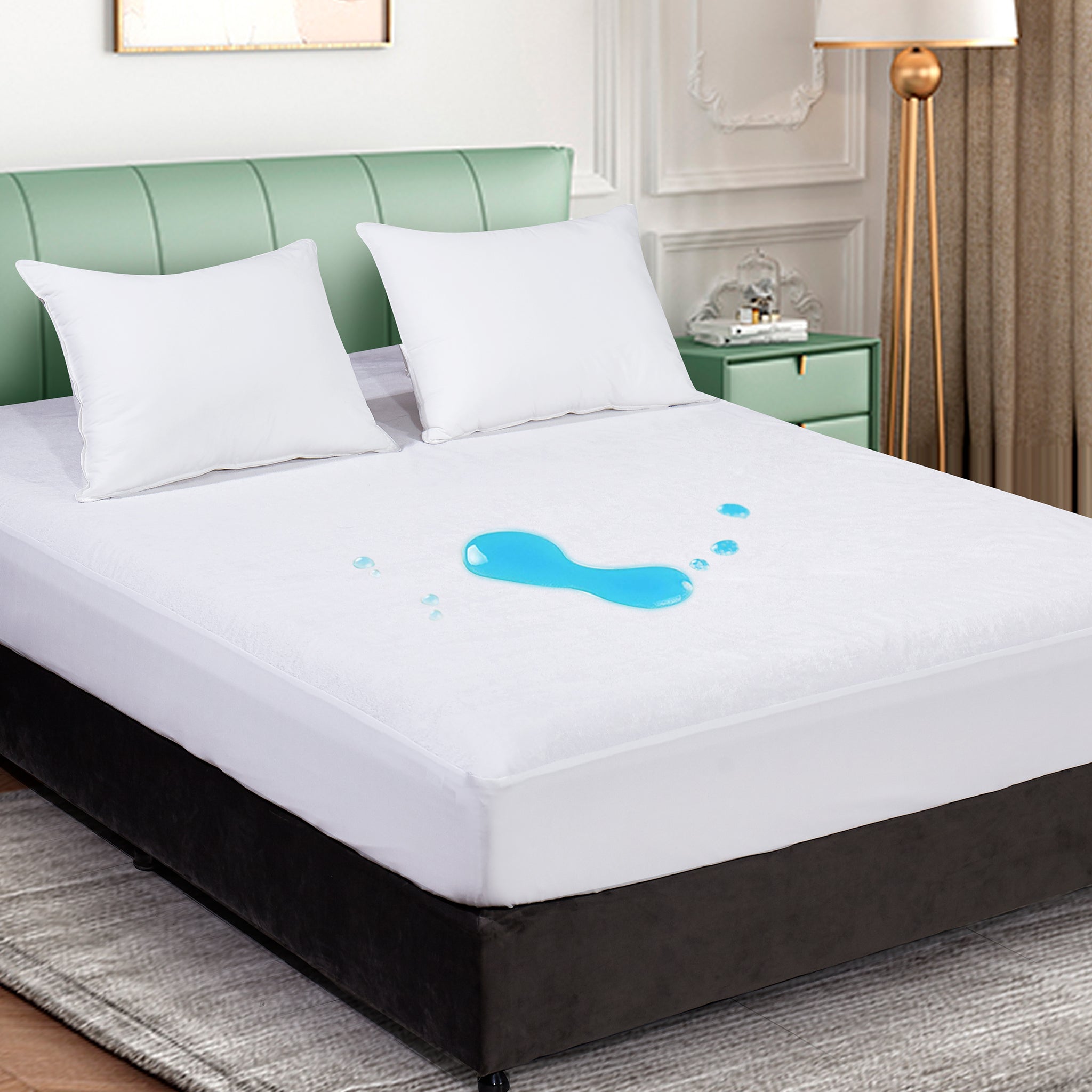 Waterproof Mattress Protector Spot Stain Protection Fitted Matress