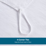 Washed Microfiber Duvet Cover Set