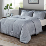 Cationic Dyeing Comforter Set with Pillow Shams