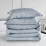 Cationic Dyeing Comforter Set with Pillow Shams