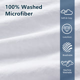 Washed Microfiber Duvet Cover Set