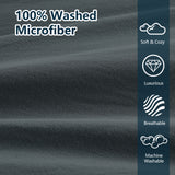 Washed Microfiber Duvet Cover Set