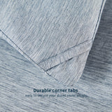Cationic Dyeing Comforter Set with Pillow Shams