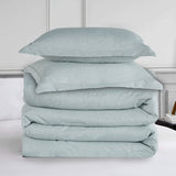 Cationic Dyeing Comforter Set with Pillow Shams