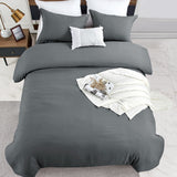 Washed Microfiber Duvet Cover Set