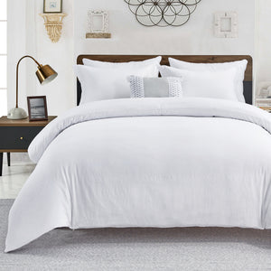 Washed Microfiber Duvet Cover Set