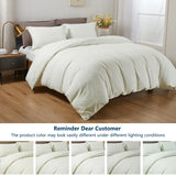 Washed Cotton Duvet Cover Set